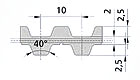 Полиуретановые зубчатые приводные ремни T10-DL, T10-D-E, T10-D-PAZ, T10-D-PAZ-E Полиуретановые зубчатые приводные ремни T10-DL, T10-D-E, T10-D-PAZ, T10-D-PAZ-E