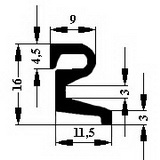 Уплотнители из силиконовой резины Арт. 833660
