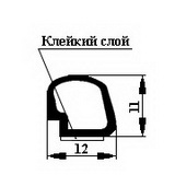 Уплотнители из силиконовой резины Арт. 834111
