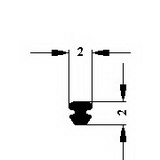 Уплотнители из силиконовой резины Арт. 834631