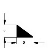 Уплотнители из силиконовой резины Арт. 833200